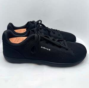 AIRHAS barefoot wide toe box Sneaker Black Lace Up US M/8.5 W/10 EU 40